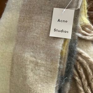 Brand new acne studios scarf